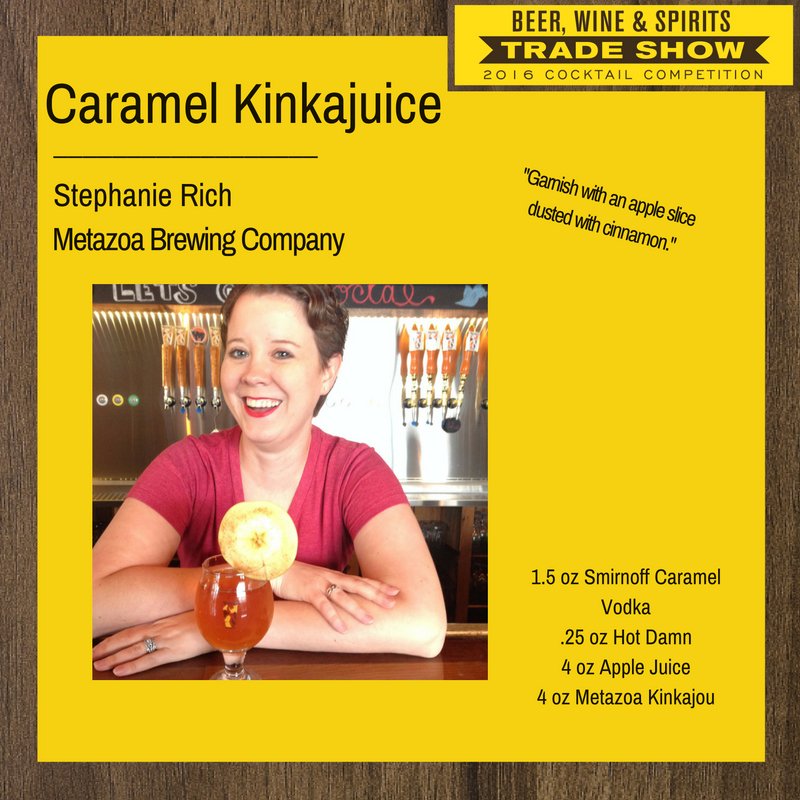 BWSShow's tweet photo. "Caramel Kinkajuice" by @stlyri83 at @MetazoaBrewing #BWSshow https://t.co/bQOAfBT3y1