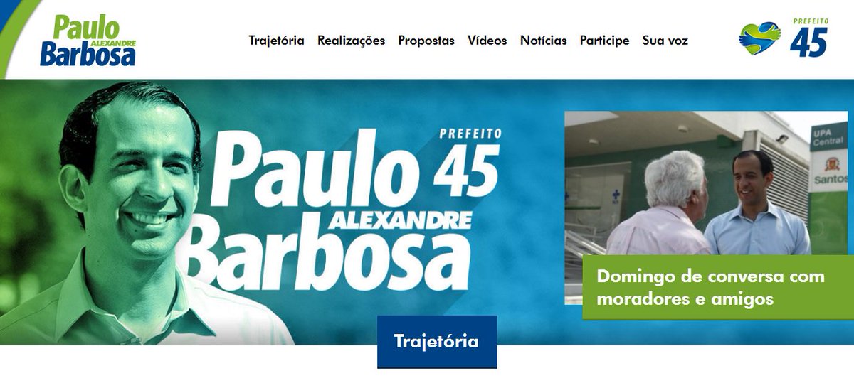 PSDBSantos's tweet photo. Quer conhecer melhor o candidato @pauloabarbosa? Acesse o site https://t.co/CvXKFJhKwY https://t.co/rEoHXUTdtB