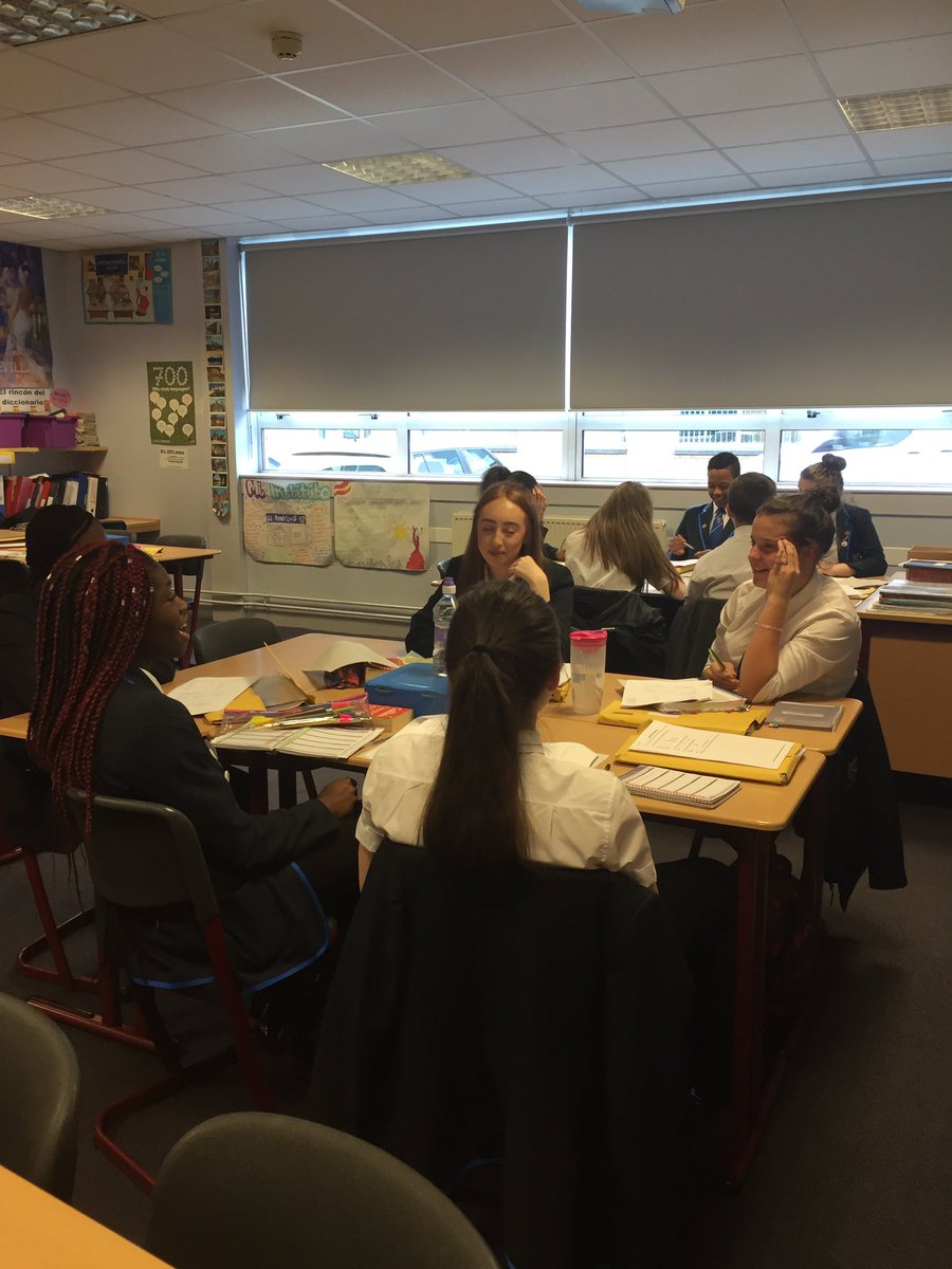 StAndrewsML's tweet photo. No stopping us today Mrs love's higher class conjugating verbs no less #whylanguagesmatter #superlingosuperstars https://t.co/sfKgiKWBzm