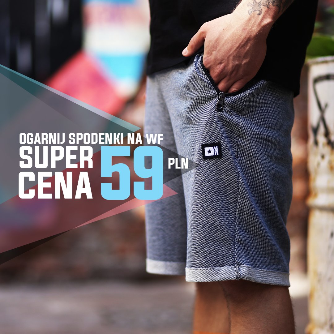 HustlaPL's tweet photo. Zobacz idealne #spodenki na W-F
➡ https://t.co/Y47NmChq8F
#szkoła #przerwa #student #BackToSchool #sale https://t.co/S0E0rMeiEk