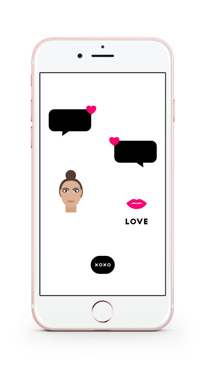xoxomoji's tweet photo. This is what you came for :) #iOS10 @AppStore ♥️♥️ https://t.co/Pj2dqJj3eQ