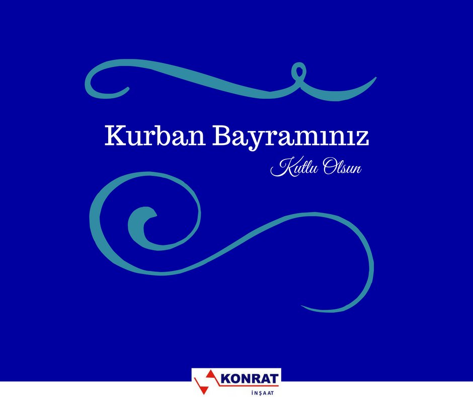 konratyapi's tweet image. Kurban Bayramınız kutlu olsun.