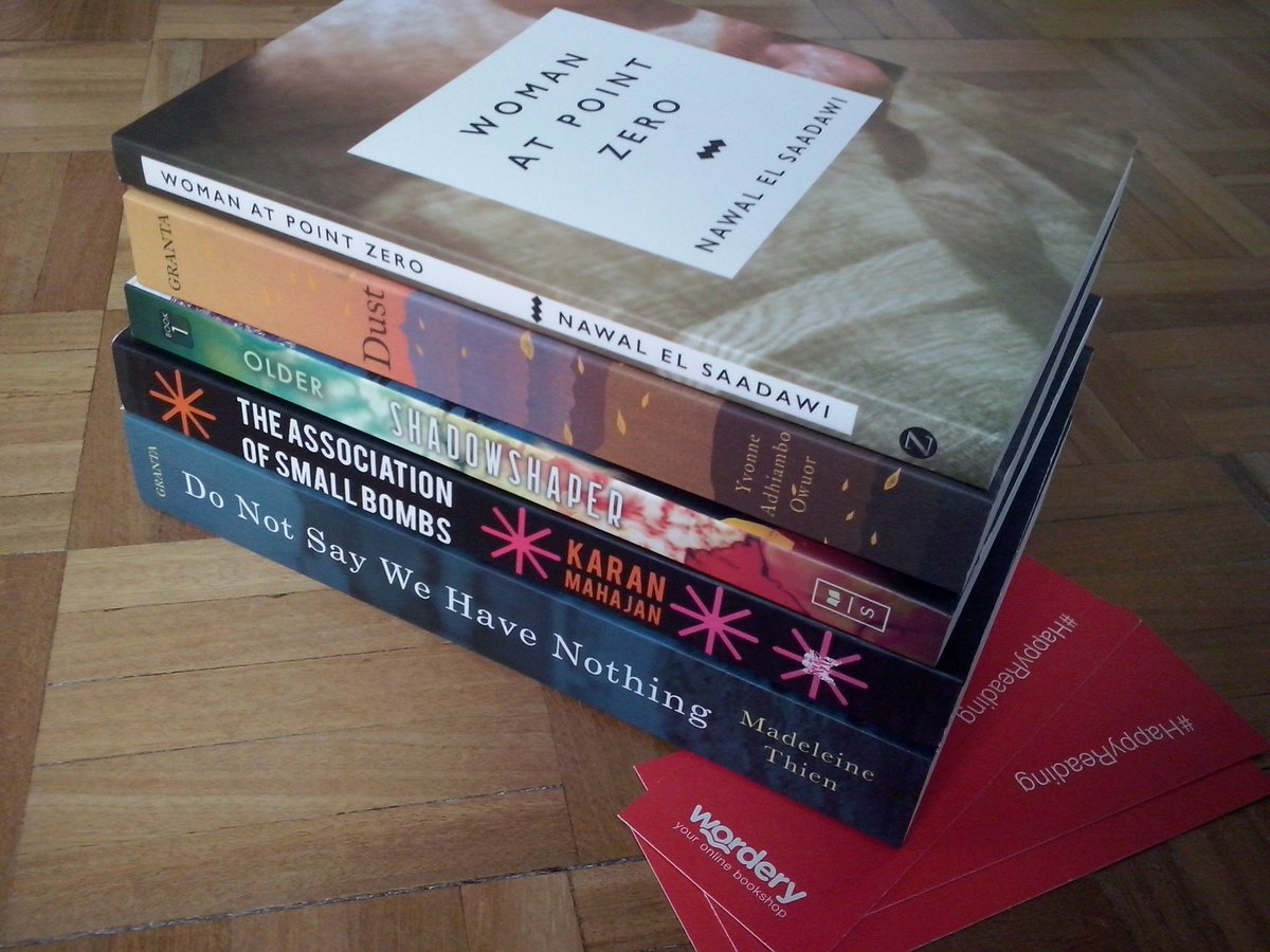 lioaryn's tweet photo. ALL the new books! #ReadDiverse2016 https://t.co/w1QSXYalAn