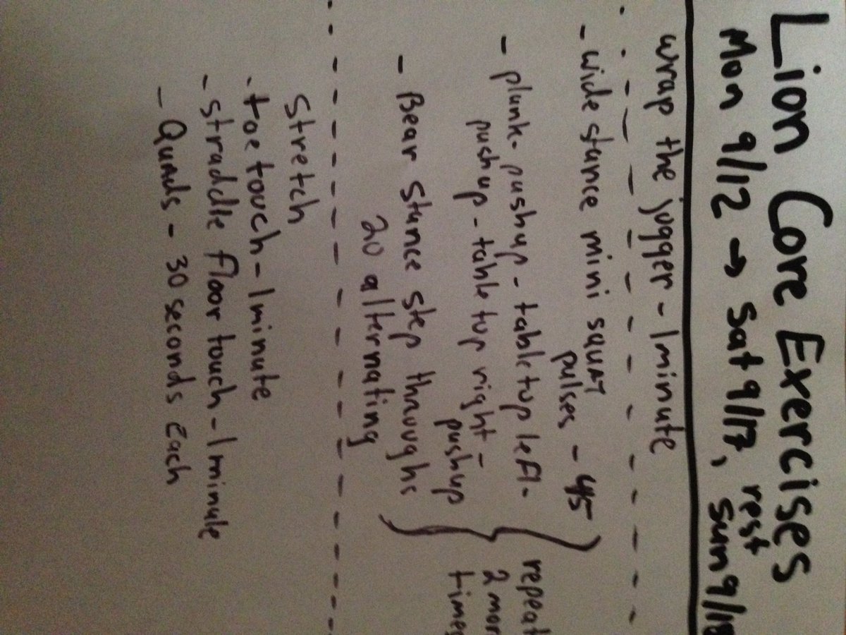 dugLiontrainer's tweet image. #strongtothecore