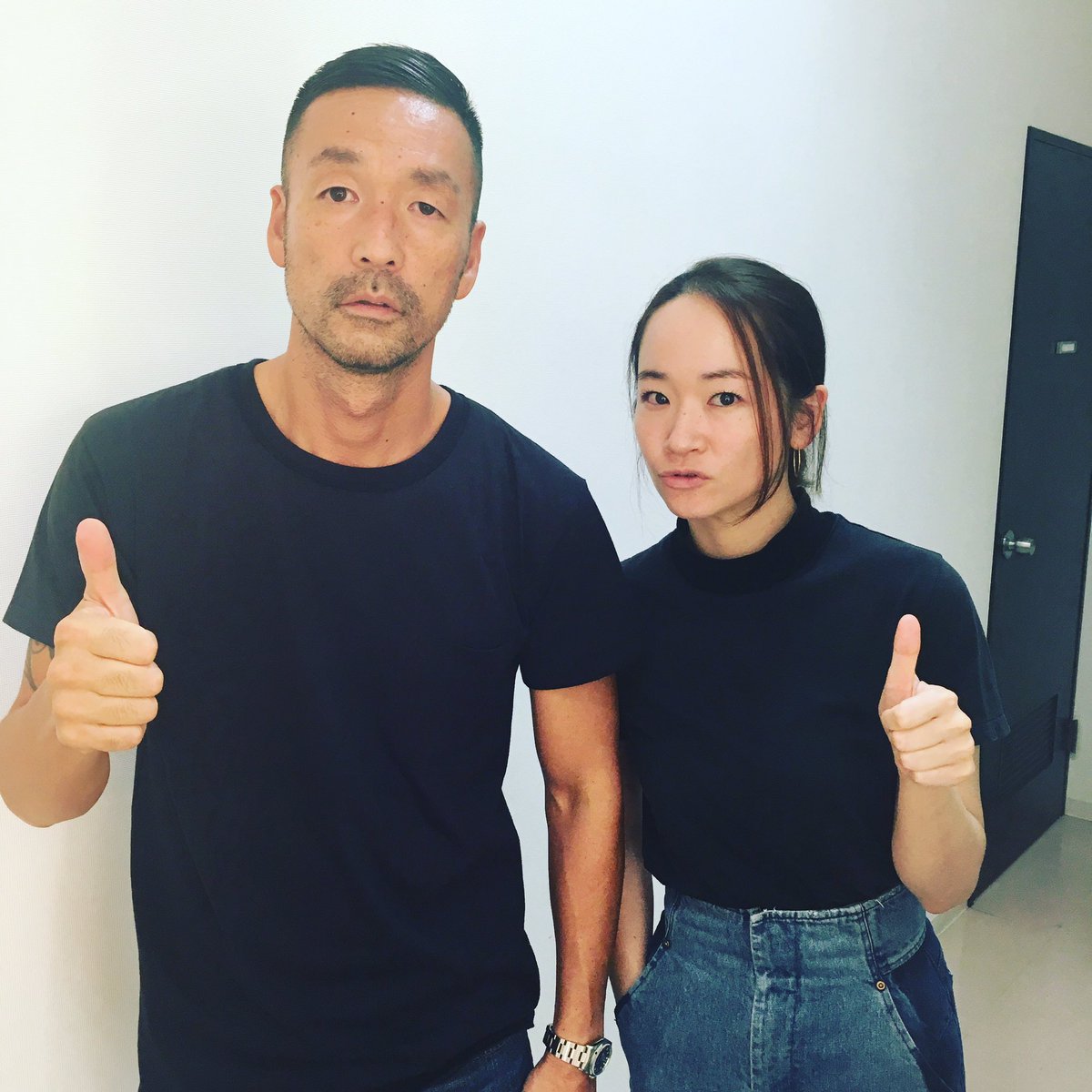 Twitter पर 根本亜沙美 スタイリスト宮島さんと初仕事 3時間巻きで終了 お疲れ様でした