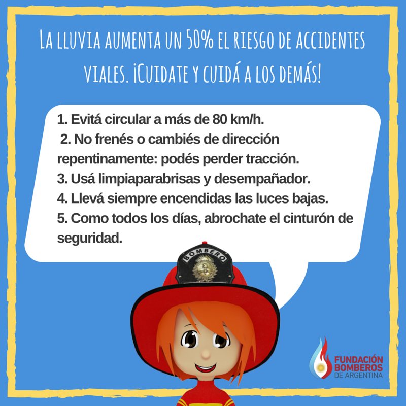 BomberosFund's tweet photo. ¡Ayudanos a cuidar a la comunidad con estos consejos de #prevención en días de lluvia! #ConducciónResponsable https://t.co/VcNvPXY4fE