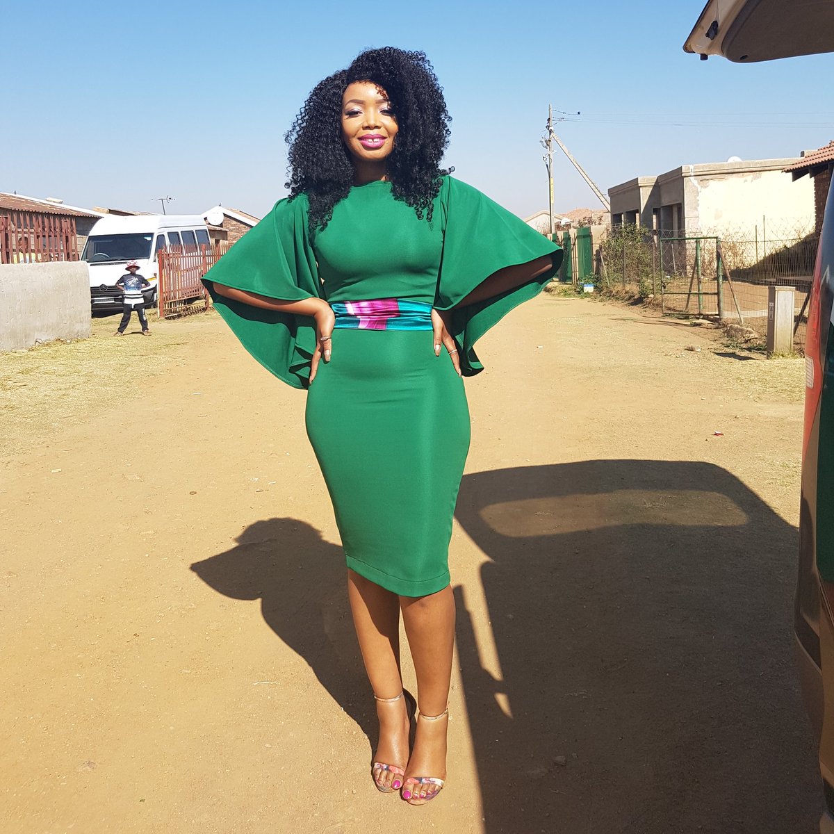 Thembisa Mdoda On Twitter Wedding Day Emerald Queening 🌿☘🍀🍏🍈 Styled