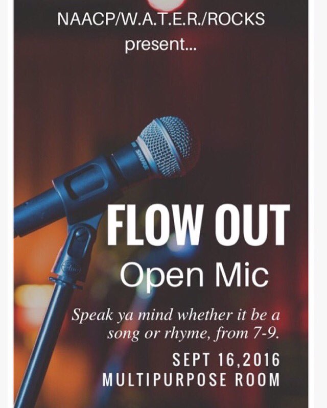 Everyone please come out for Open Mic night!!! Speak your mind from 7-9!