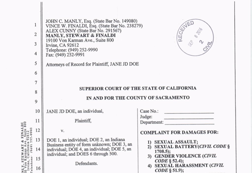 US Olympian Files Sexual Assault Lawsuit Against US Team Trainer/Physician buff.ly/2cRmX4q