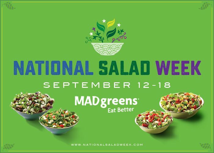 NORTHSIDERckRse's tweet image. Doesn't get much better than #FREE salad from #madgreens for #nationalsaladweek, 9/12-9/18 nationalsaladweek.com