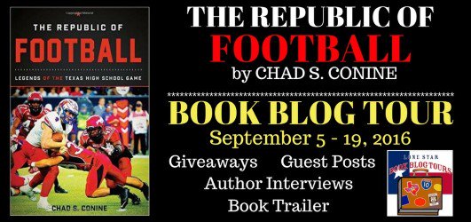 UTexasPress's tweet photo. The blog tour for THE REPUBLIC OF FOOTBALL continues! Follow @LoneStarLit for a chance to win! #tshfb #giveaway https://t.co/fUfFFikunJ