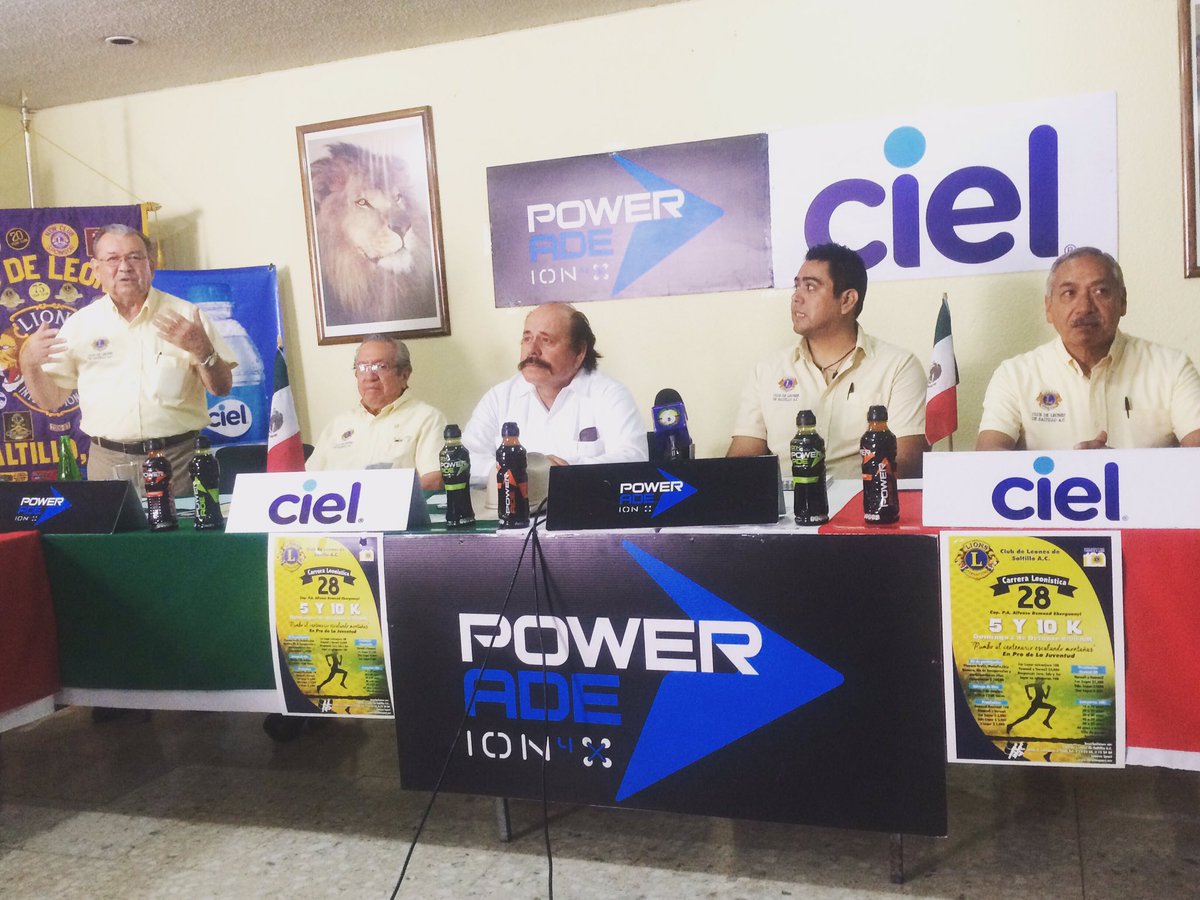 uncafeconcecygu's tweet photo. Estoy en la presentación de la Carrera Leonistica 5 y 10 K. ¡Seguiré apoyando al Deporte! #Saltillo #ClubdeLeones https://t.co/h0NgVbcMUT