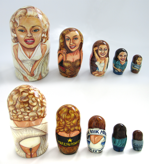YElkassova's tweet photo. My new Russian Doll @MarilynMonroe, from factory girl to pin-up &amp; icon #MarilynMonday https://t.co/X9Ss65EYlg https://t.co/kk0n4QKSWR