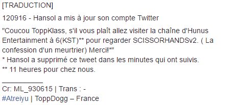 ToppDoggFrench's tweet photo. 【 TWITTER 】- ML_930615

120916

#Ohmygohn https://t.co/6HczzrDgUA