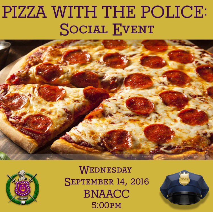 Join the Brothers of Omega Psi Phi Fraternity, Inc. as we hangout with the Police here in Champaign-Urbana area.