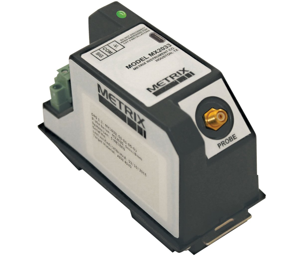 MetrixVibration's tweet photo. New Proximity System SMART DRIVER. Test drive at Turbomachinery Symposium, Booth 2233, Sept 13-15. #smartdriver https://t.co/pEd4HTfAlO