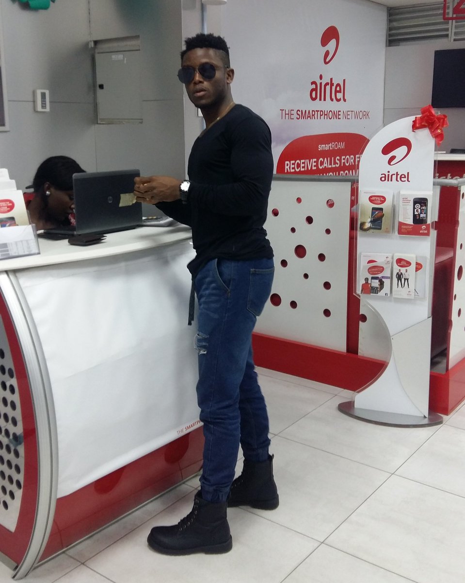 Officialchike's tweet photo. @AirtelNigeria in spar PH. #RepYourTrybe https://t.co/DeVLsb83Ma