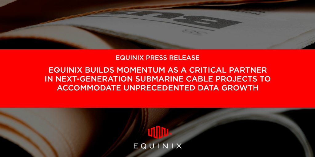 Equinix's tweet photo. Learn why @Equinix global IBX data centers are ideal for landing submarine cables. https://t.co/vWmwxTDfxT https://t.co/X4xodjdqnr