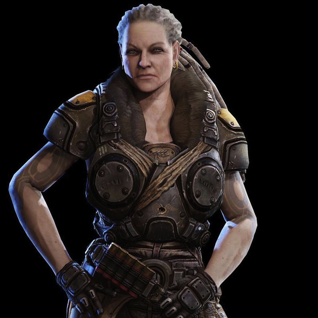 Bernadette Bernie Mataki For Gears of War 3