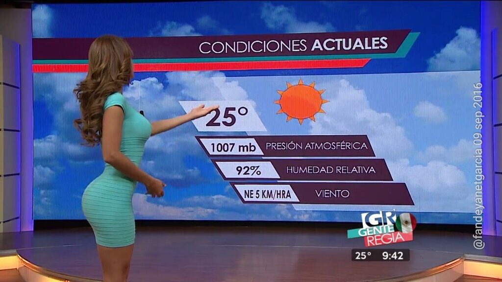 Weather girl tv mty