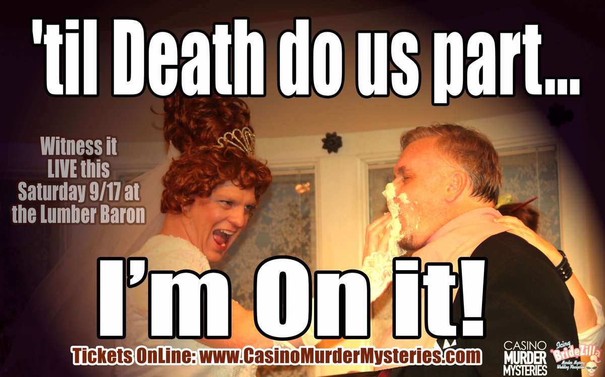 walt_keller's tweet photo. Your wedding invitation has arrived! Sat 9/17; 303-860-8687 #funinDenver #SaturdayNight #murdermystery #Denver https://t.co/Fp4AI4Azap