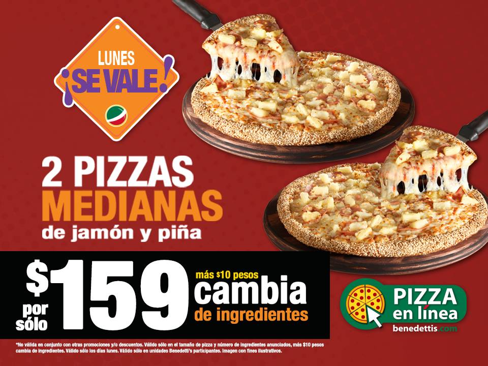Benedettiseche's tweet photo. PARA EMPEZAR ESTE INICIO DE SEMANA CON UNA PIZZA EN BENEDETTI`S LLAMA AL 53730600 Y ORDENA YA! #FelizLunes https://t.co/WE5lKcn1s1
