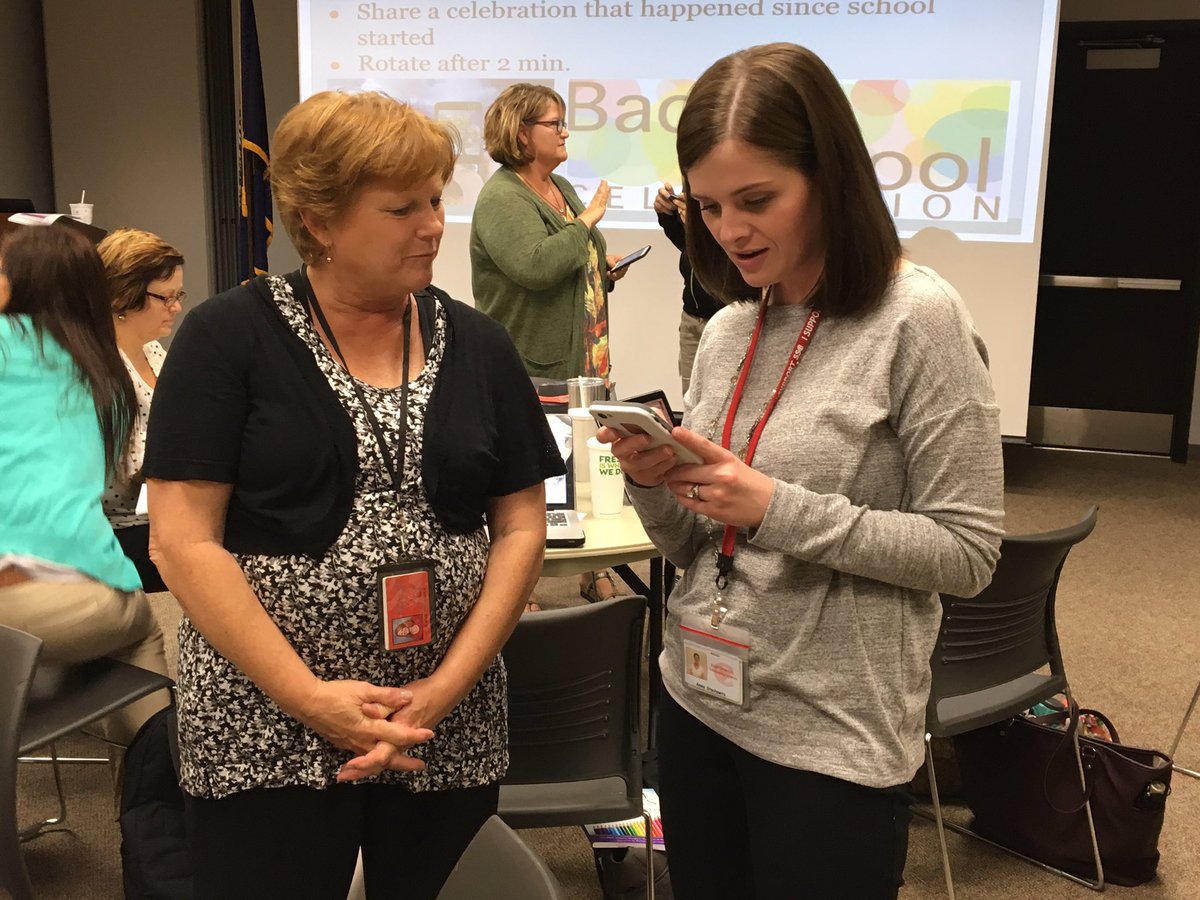 EckhardtBecky's tweet photo. Secondary Special Education staff sharing celebrations. #PowerofPLCs @SSC_CARDINALS @SSCMiddle https://t.co/5qSIk4Kbvh