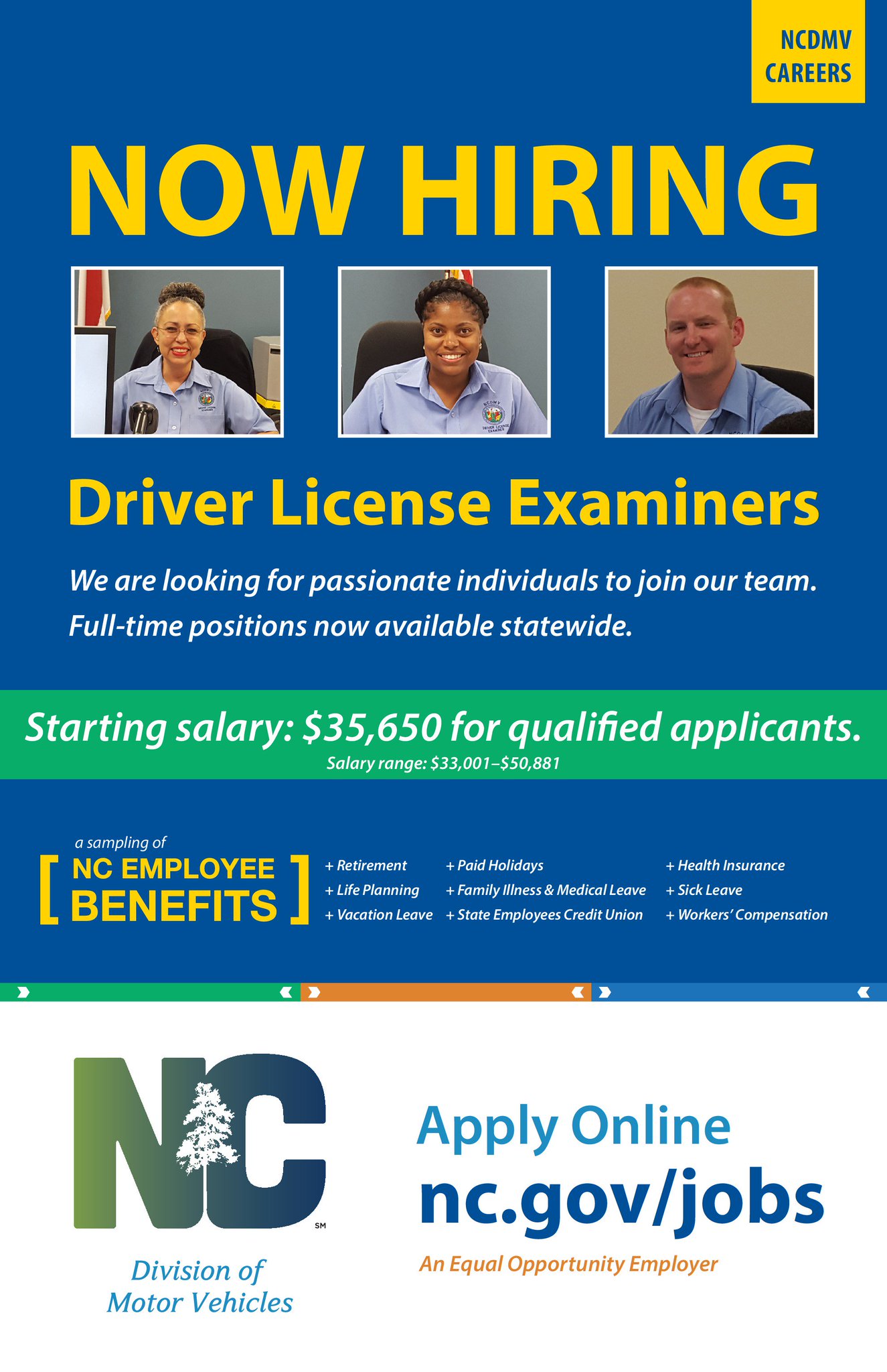 nc-human-resources-on-twitter-the-dmv-ncdot-is-hiring-driver-license-examiners-starting-salary-35k-interested-apply-https-t-co-s2nywgf57r-https-t-co-2g2rxjysuo-twitter