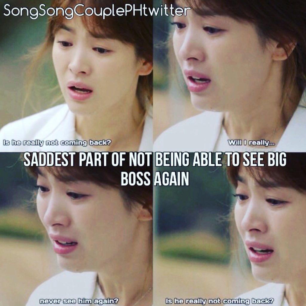 SongXCouplePH's tweet photo. IT REALLY HURTS! 😭💔😭 I'm crying with you Dr. Kang! #DOTSBigBossDown #SongSongCouple https://t.co/xfpfEvcC4q