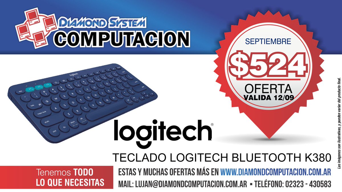 diamond_system's tweet photo. TECLADO LOGITECH BLUETOOTH K380
Direccion: Rivadavia 1081
Telefono: 02323-430583 https://t.co/vovZzwJhkz