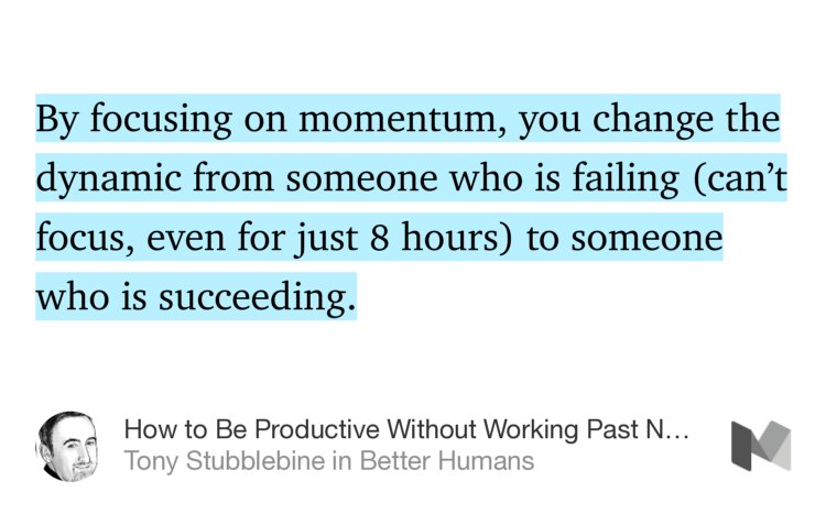 bradbeauregard's tweet photo. “By focusing on momentum, you change the dynamic from…” — @tonystubblebine https://t.co/Fe0tJvnpvN #writing https://t.co/4nWoCpc46X