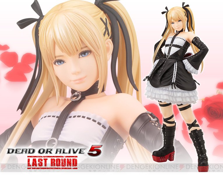 DOA5LR』マリー・ローズの勝利ポーズがフィギュアに。小さいからって