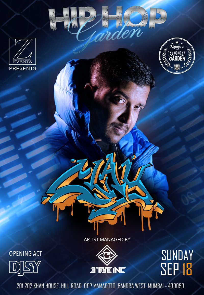 3rdeyeinc's tweet photo. This weekend we going #Mumbai.
Its #DJClay taking over your Sunday at @kaitlynsbeer for the #HipHopGarden https://t.co/O81TTRsBk5