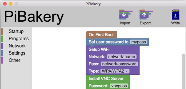 framboise314's tweet photo. #PiBakery configure et transfère #Raspbian sur microSD comme Scratch en déplaçant des blocs https://t.co/Y6KMWdgqbg https://t.co/GUXF42ZqIk
