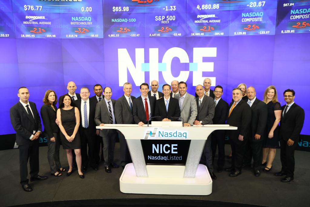 NasdaqExchange's tweet image. .@NICE_CX rings the Nasdaq Opening Bell in celebration of their 20 year Nasdaq Listing Anniversary! $NICE