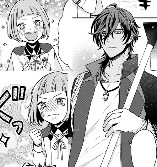 本日9/12小学館さんから発売の『刀剣乱舞-ONLINE-アンソロジー ～ヒバナ舞え、刀剣男子～』に漫画8p寄稿させて頂きました！前田藤四郎と大倶利伽羅の内番のお話になります。お見かけの際はよろしくお願いします～！ 