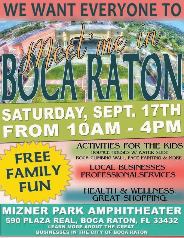 MiznerParkAmphi's tweet photo. Please join us for a fun-filled and educational day of free family fun ! #FamilyFun #BocaRaton https://t.co/uS9YOboX9y