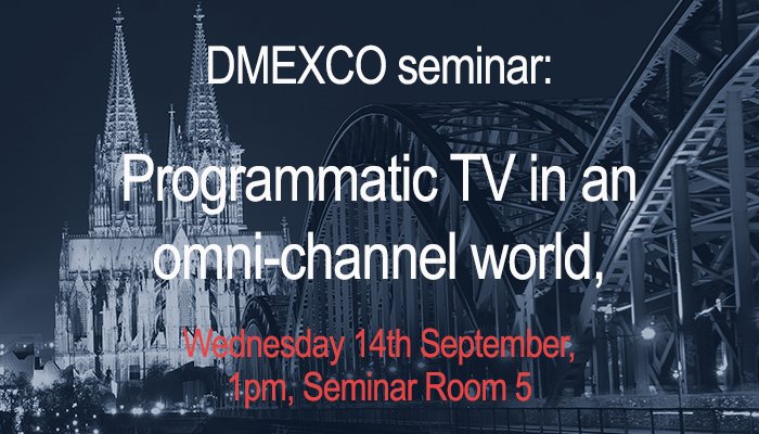 dataxu's tweet image. We're hosting a panel with @SkyMediaUK &amp;amp; @Jagex on cross-device marketing at #DMEXCO. More: dmexco.de/Conference/en/…