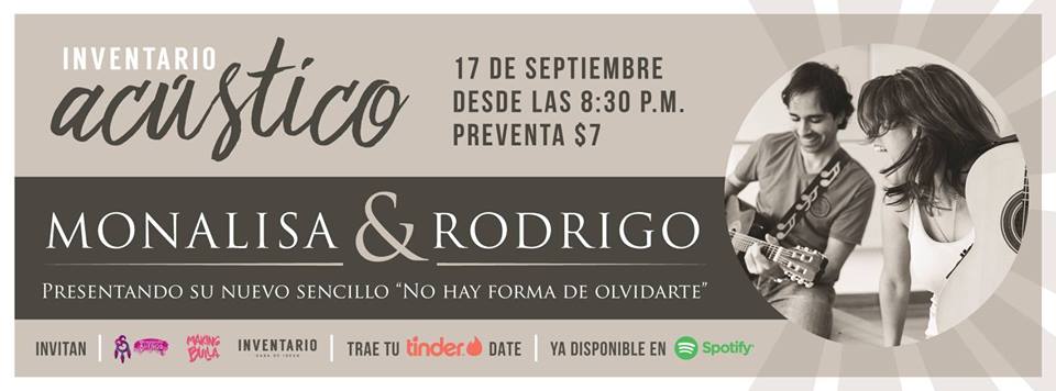 atrapandosuenos's tweet photo. Este Sab. 17 es el 1er. Inventario Acústico con @MonalisayR @MakingBulla #atrapandosueños lleva a Tu TINDER DATE! https://t.co/bPb9NYpcd2