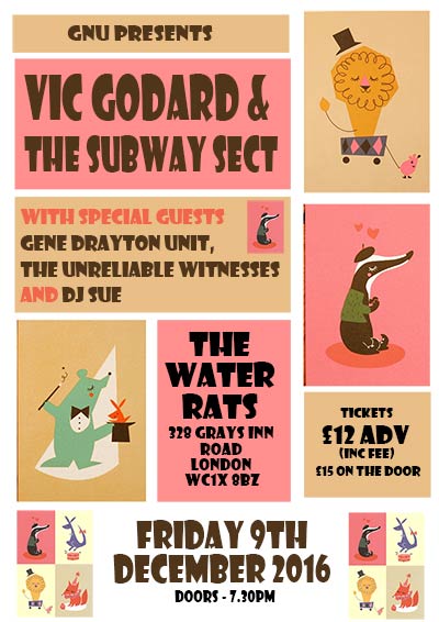 Vic Godard &amp; The Subway Sect (81/82 Jazz set) live in London this Dec vicgodard.co.uk/vic_godard_liv… #sectsite