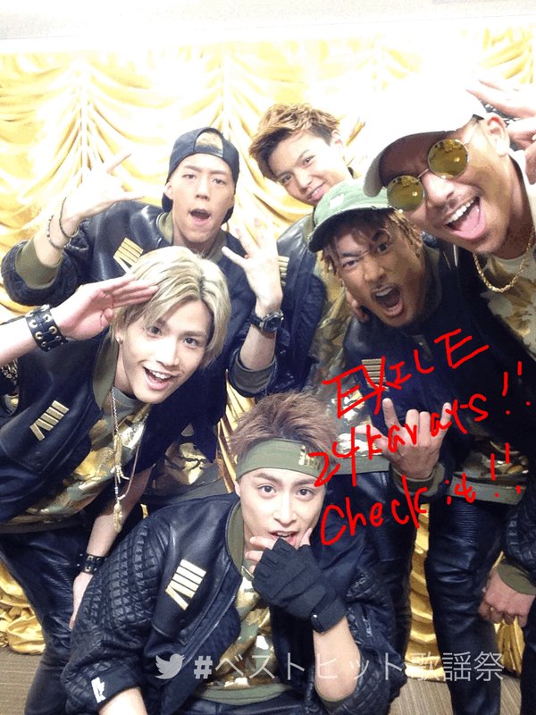 LDH_alpha's tweet photo. YTV/NTV『ベストヒット歌謡祭2015』  今夜7時放送！with EXILE #ベストヒット歌謡祭 https://t.co/cKkGymuAuz ̧̧́̍֊ https://t.co/tumZZK4A3u