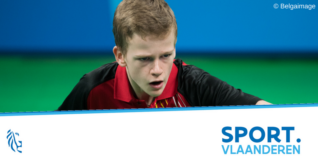 SportVlaanderen's tweet photo. BAM! Gouden medaille voor tafeltennisser Laurens Devos. PROFICIAT! #trots #kanjer #BEParalympics #Parantee https://t.co/McQwlgodWi