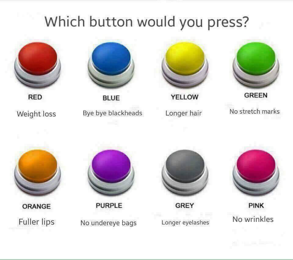 A_T_O_Elegance's tweet image. Which one would you choose?
#whichbutton #icanhelp #makeup #skincare #haircare #weightloss #needhelp #JustAsk