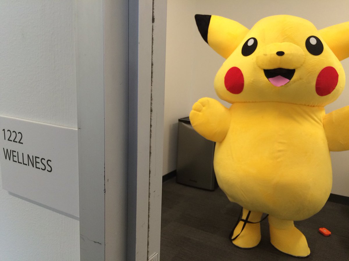 rexengineer's tweet image. Overdoing the welcome in the wellness room #InsideOutbound