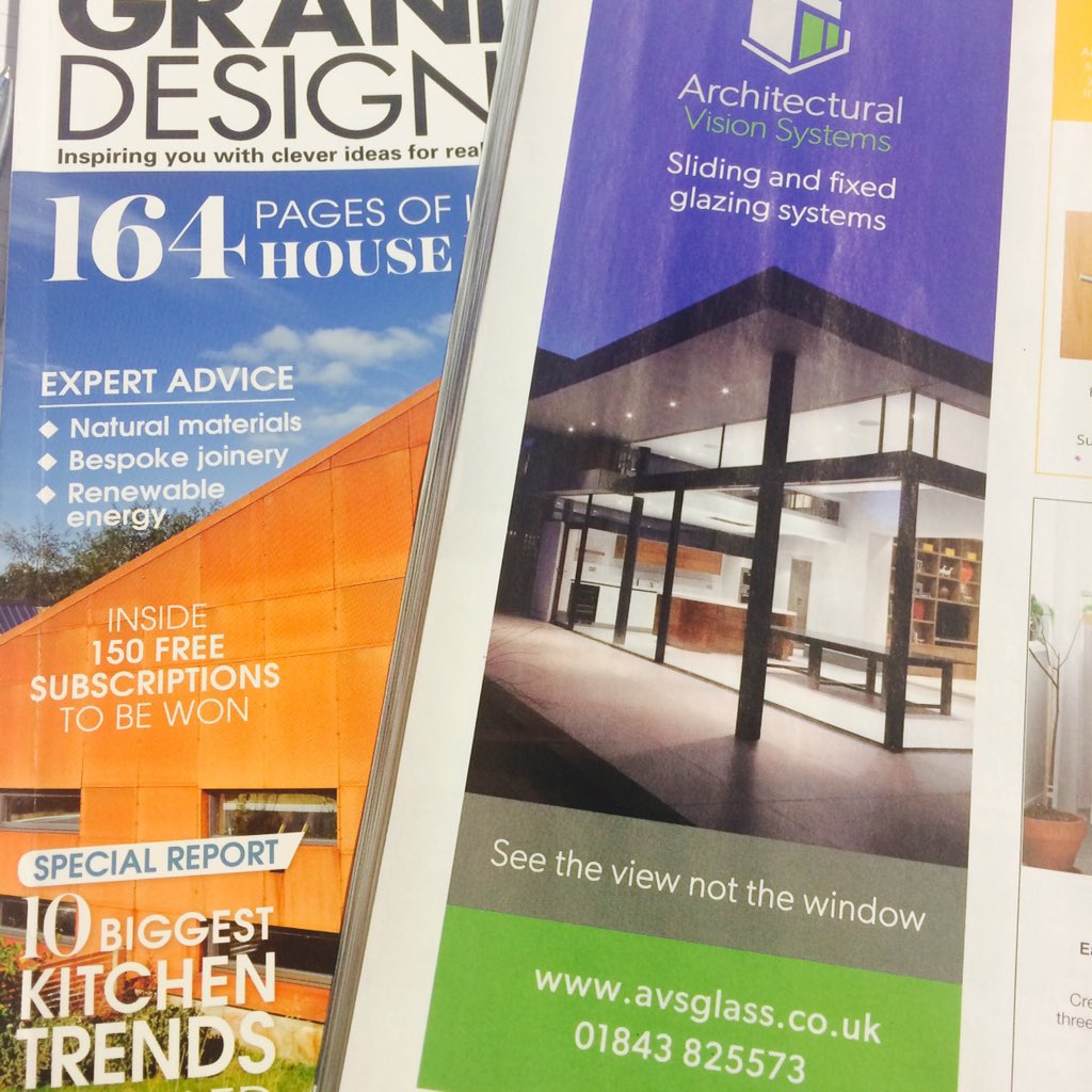 arc_vis_systems's tweet photo. Hello #advert for #october2016 @granddesignsmag for #arcvis looking forward to this read tonight 👌🏻 https://t.co/ZjmMMV54eW