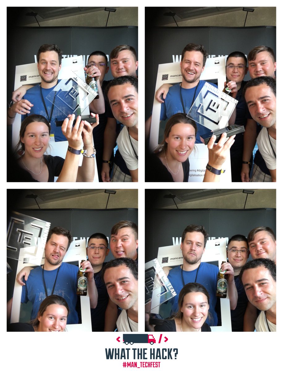dbltnk's tweet photo. Final team pic from #techfestmunich. This is how 2nd place winners look like. #MAN_Techfest https://t.co/TXDCER86i3