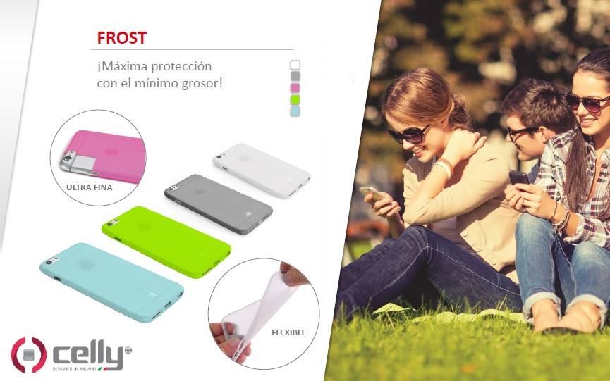 Celly_spain's tweet photo. #FROST!  Máxima protección con el mínimo grosor y acabado translúcido ¡No ocultes el diseño de teléfono! https://t.co/syXmbE3OmS