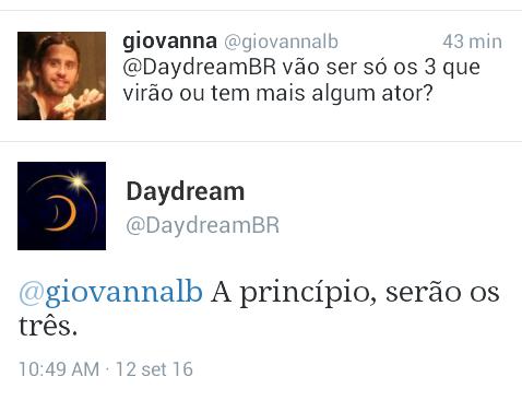 LayCarter's tweet photo. A @DaydreamBR deixou em aberto pq esse "a principio" dá chance para um 4º convidado. #IanSomerhalderNaVA https://t.co/bcM9BbW2ck