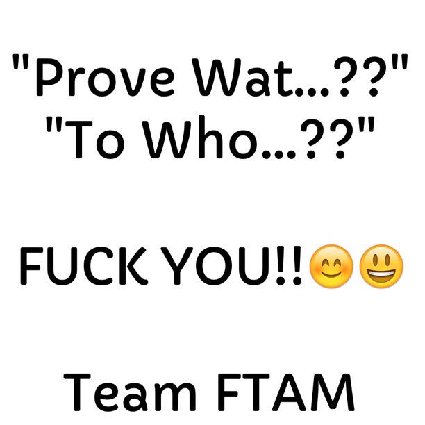 FTAM802731's tweet photo. Just wait on it #teamFTAM https://t.co/fTec5g7tRi