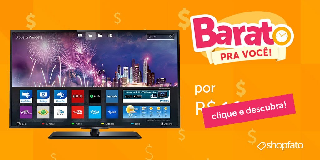 shopfato's tweet photo. É só hoje até às 15h. Aproveite! https://t.co/bwrP8sENnk